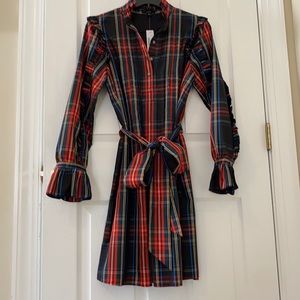 J. Crew Tartan Dress